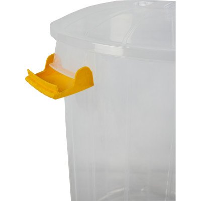 Clear 50L Food Storage Lock Bin