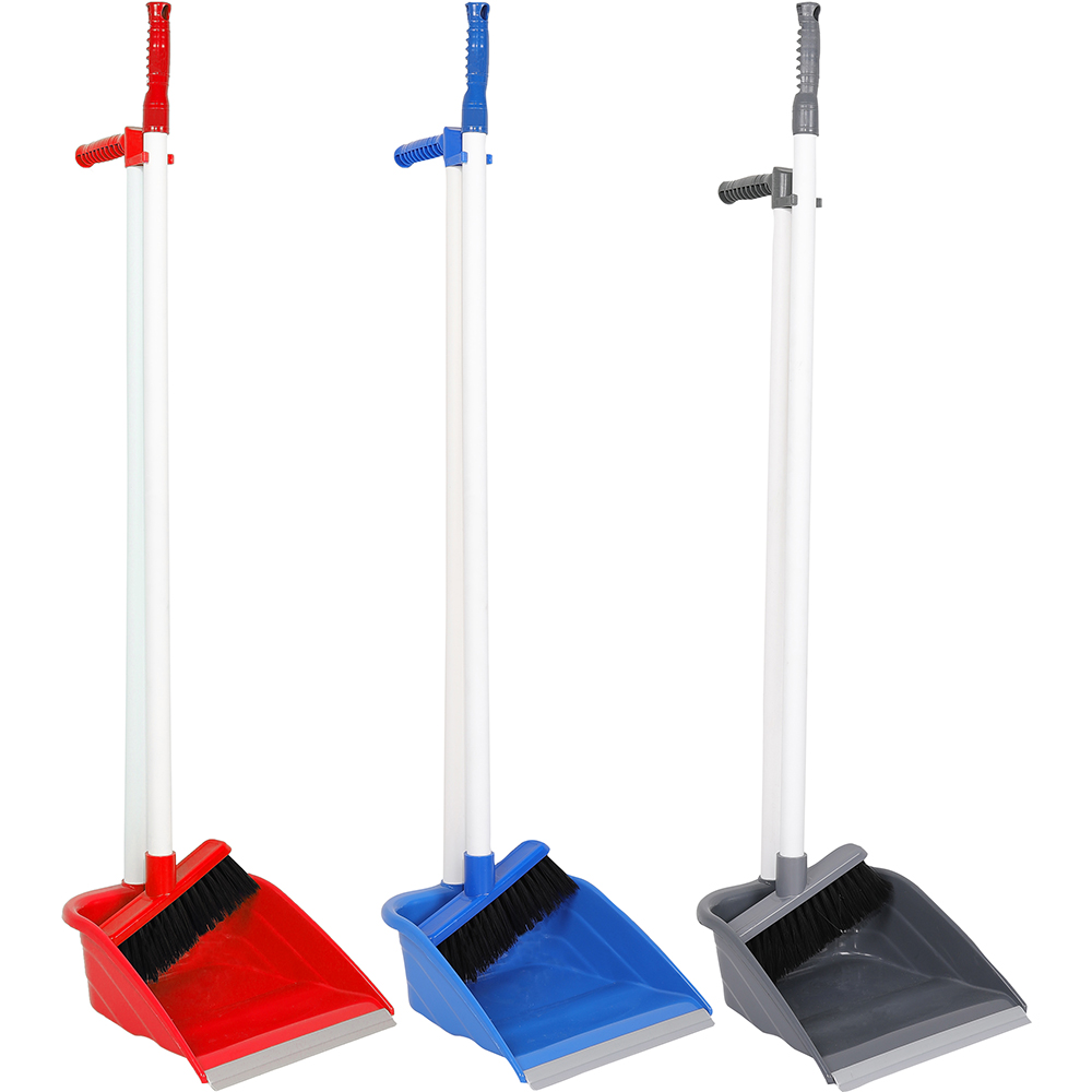 Long Handle Dustpan and Brush Set Large