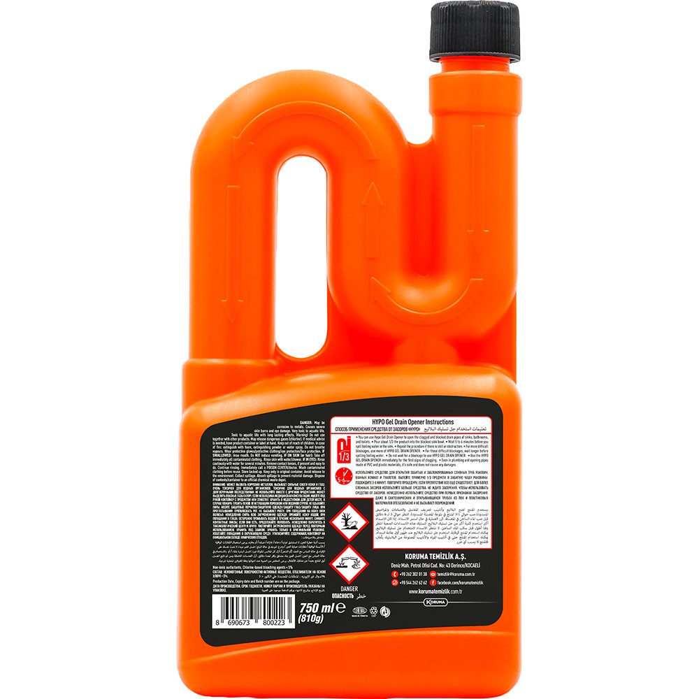 HYPO Gel Drain Opener 750ML