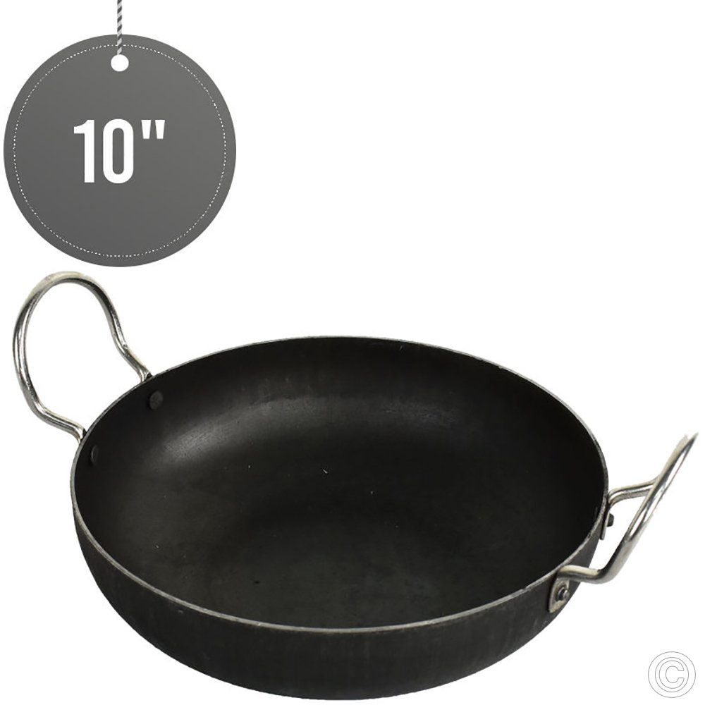 Black Iron Kadai (WOK) 10