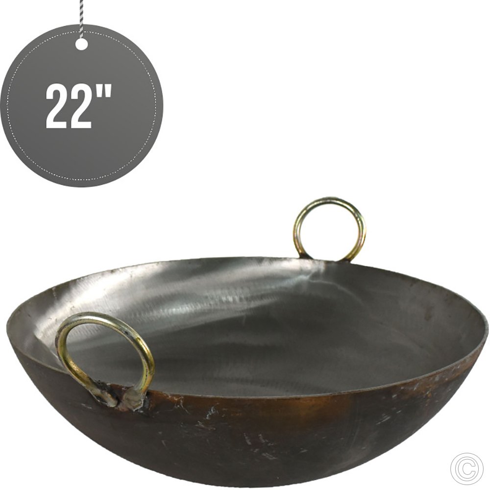 Black Iron Kadai (WOK) 22