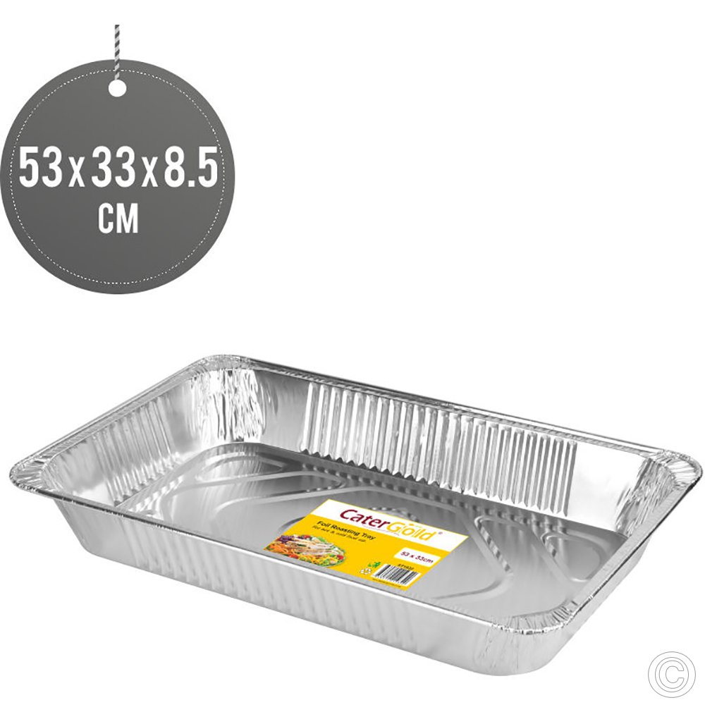 Foil Roasting Tray Large 53x33x8.5cm