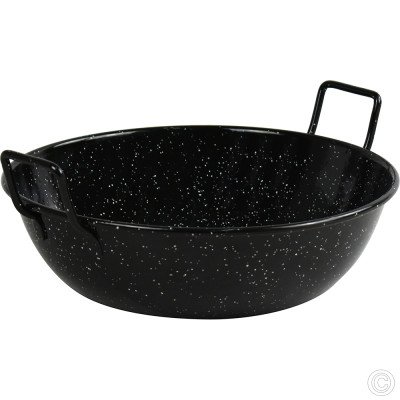 Non Stick Deep Enamel Wok 28cm