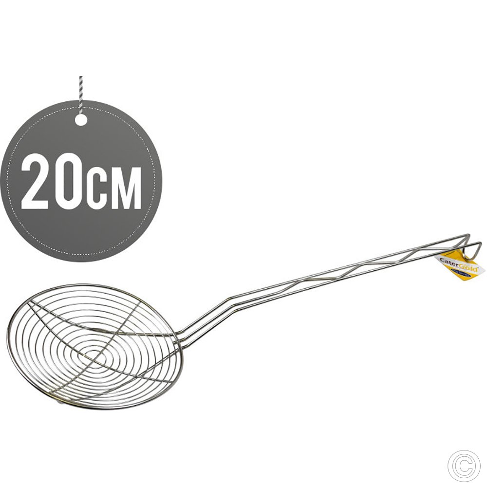 Pro Series Stainless Steel Round Skimmer 20 CM x 65CM