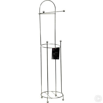 Stainless Steel Wire Toilet Roll Holder 65 x 17 cm