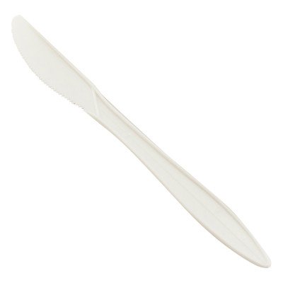 Reusable Plastic Knife White 100s