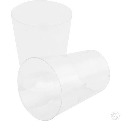 Reusable Shot Glass Clear 50ml 16 Pack