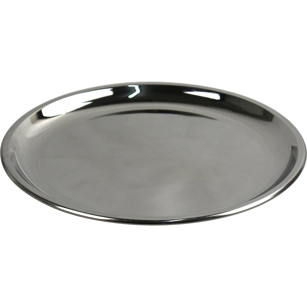 Stainless Steel Dinner Plate 22cm