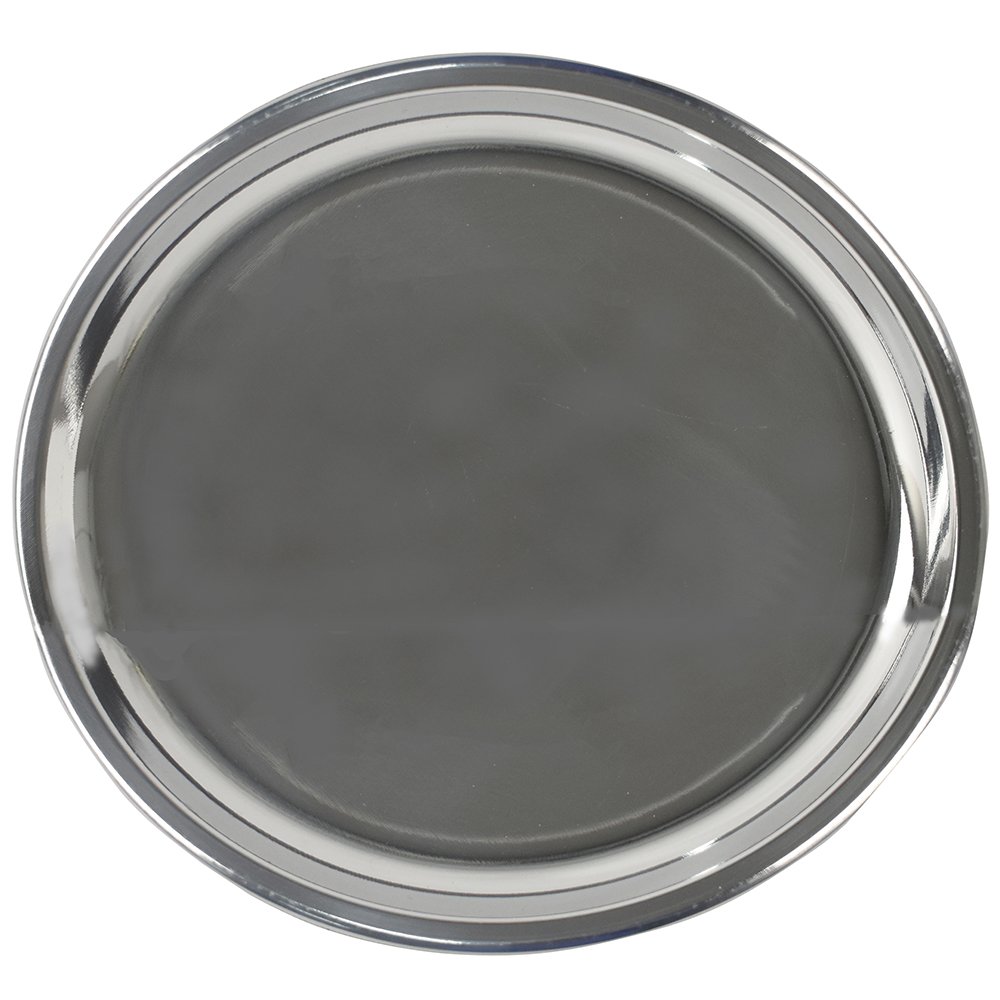 Stainless Steel Dinner Plate 22cm