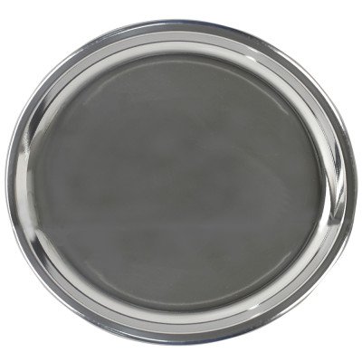 Stainless Steel Dinner Plate 22cm