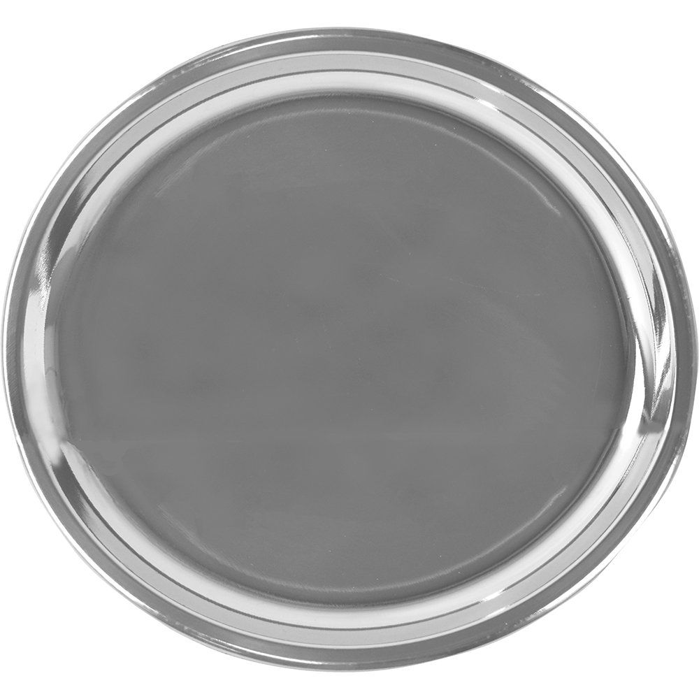 Stainless Steel Dinner Plate 25cm