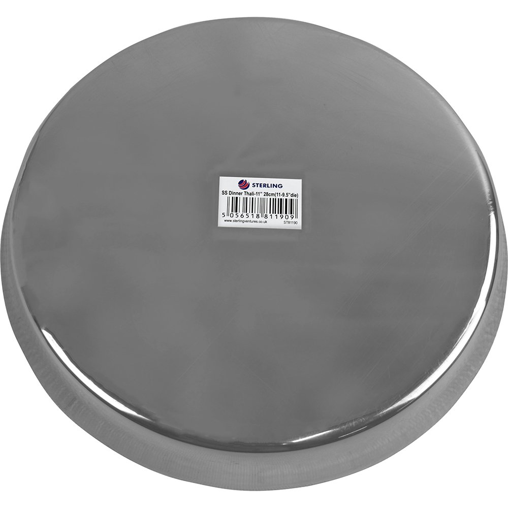 Stainless Steel Dinner Thali 28cm