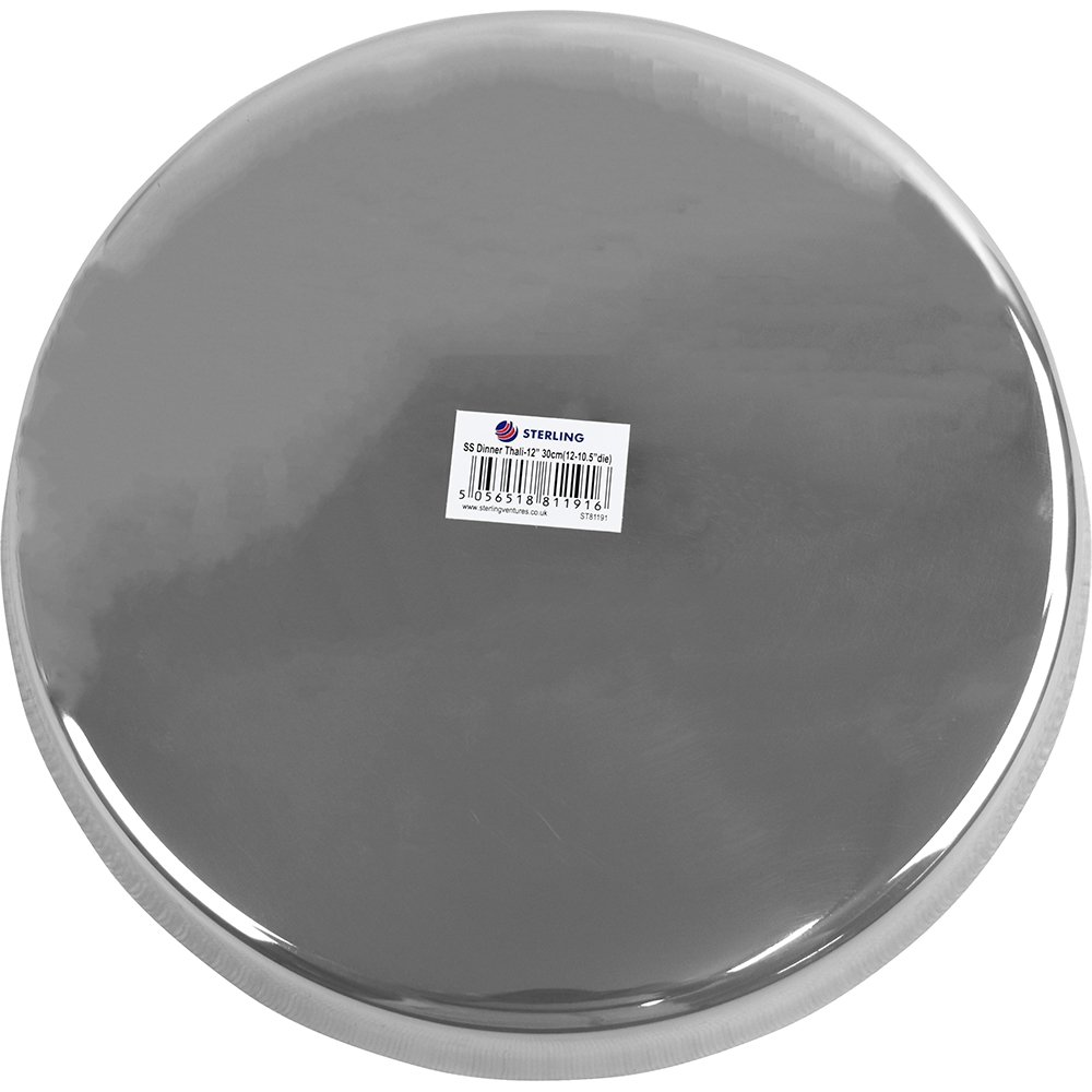 Stainless Steel Dinner Thali 30cm