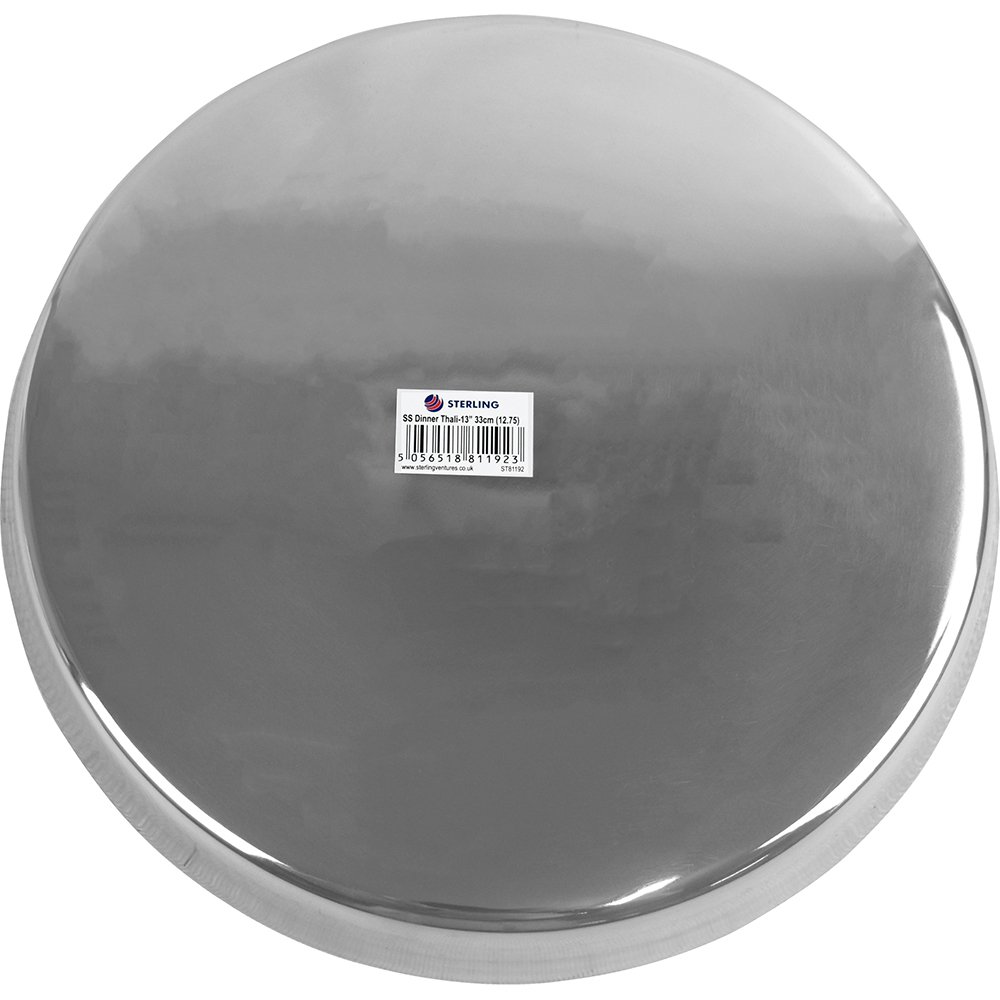 Stainless Steel Dinner Thali 33cm