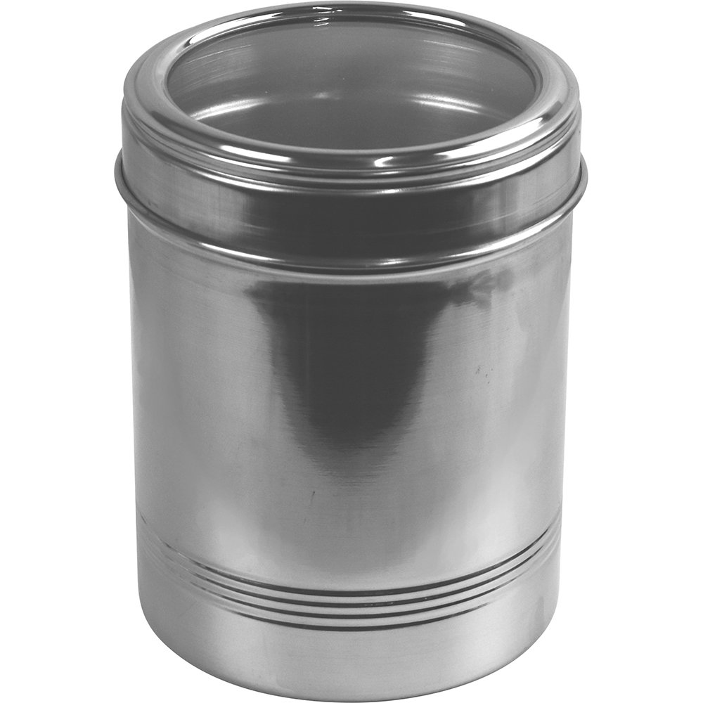 Stainless Steel Clear Canister 12.5x16.8cm