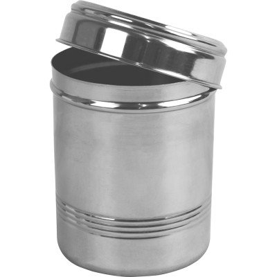 Stainless Steel Clear Canister 15.3x18.8cm