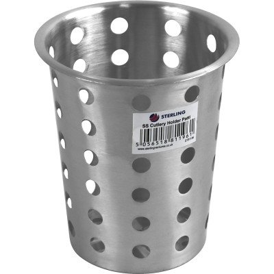 Stainless Steel Cutlery Holder Patti 11x13cm