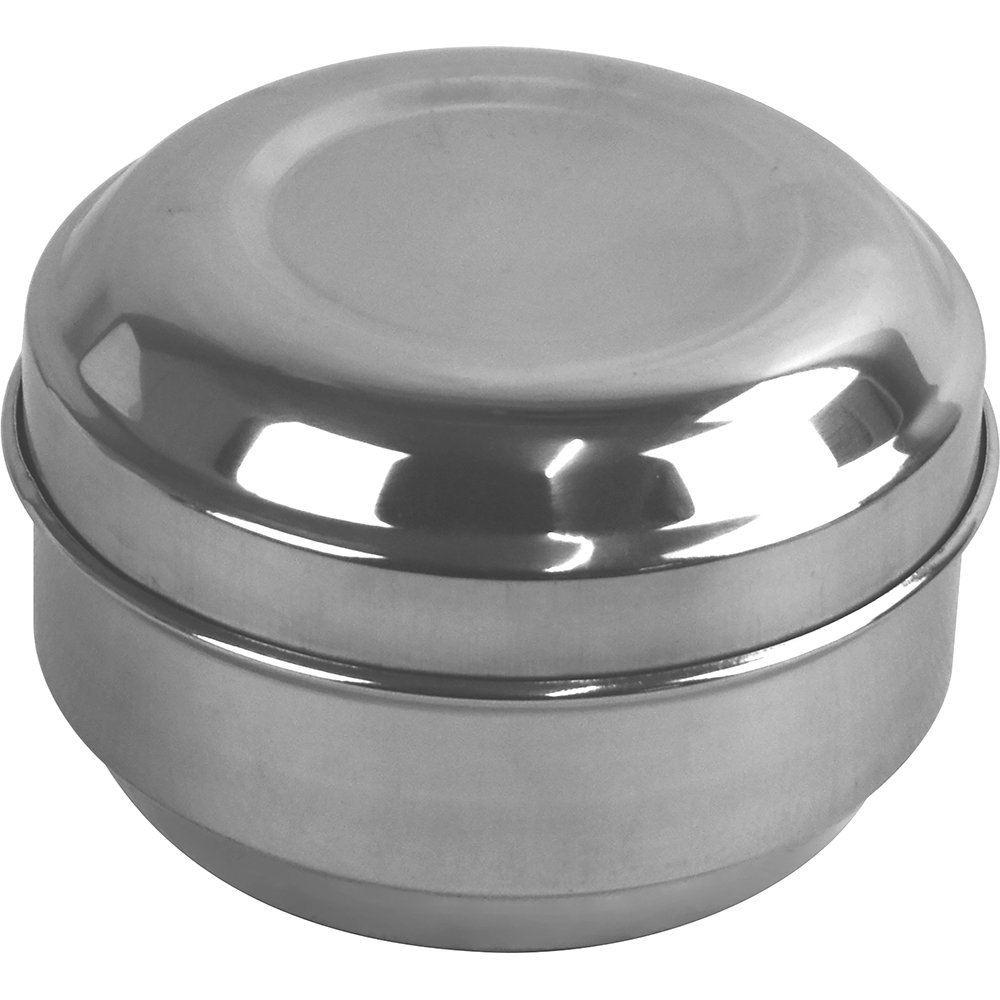 Stainless Steel Puri Dibbi No7 10 x 5cm