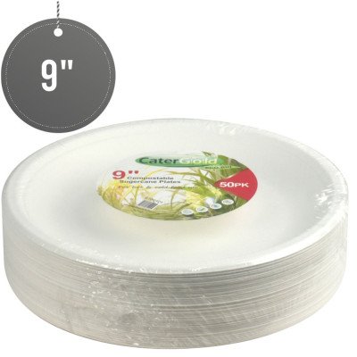 Compostable Bagasse Plates 9