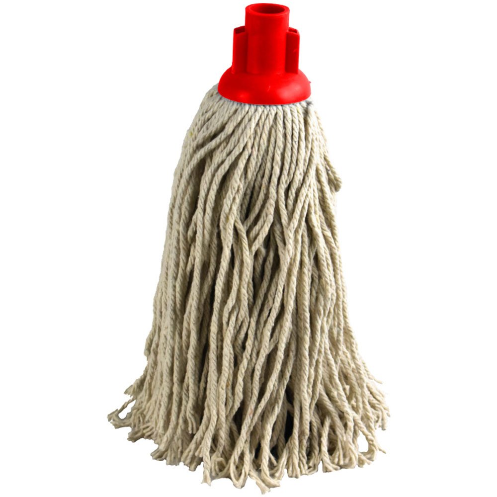Jumbo Cotton Mop PY16 With Plastic Socket Red