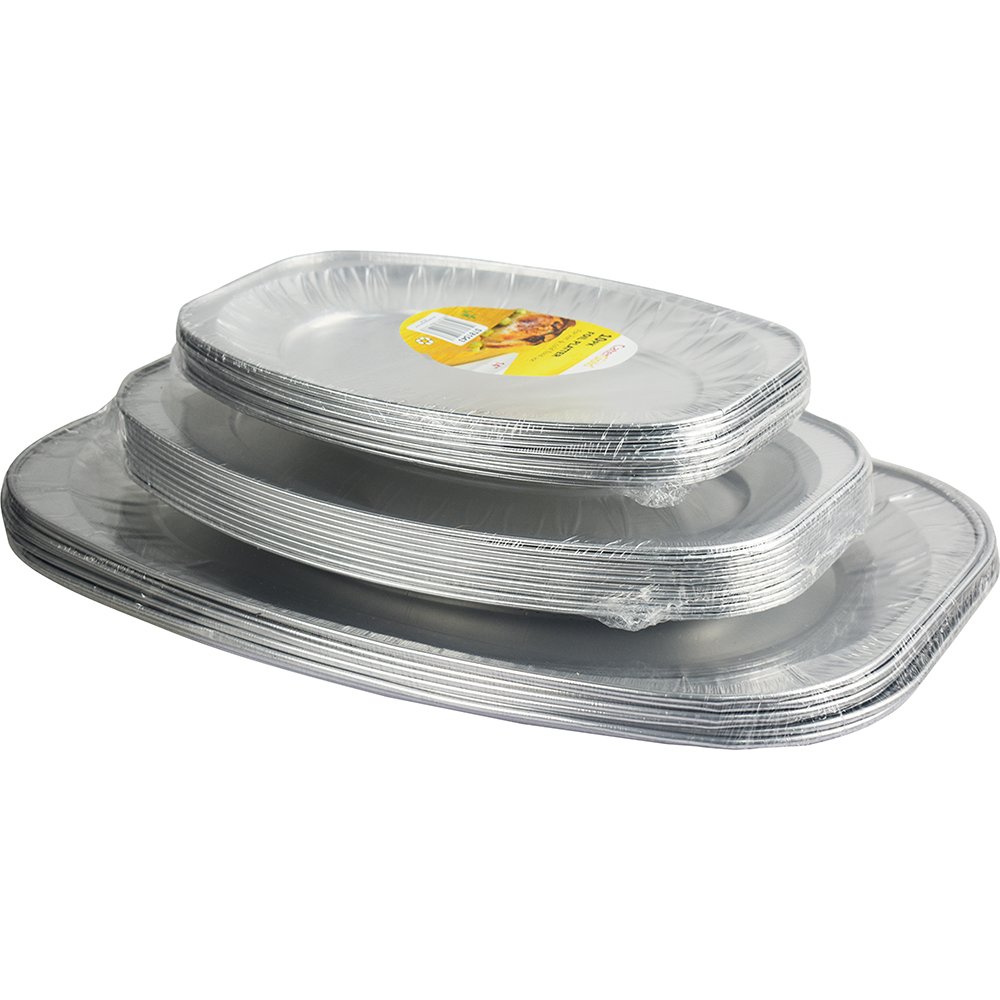 Heavy Duty Foil Platter 14