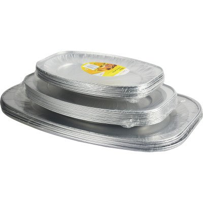 Heavy Duty Foil Platter 14