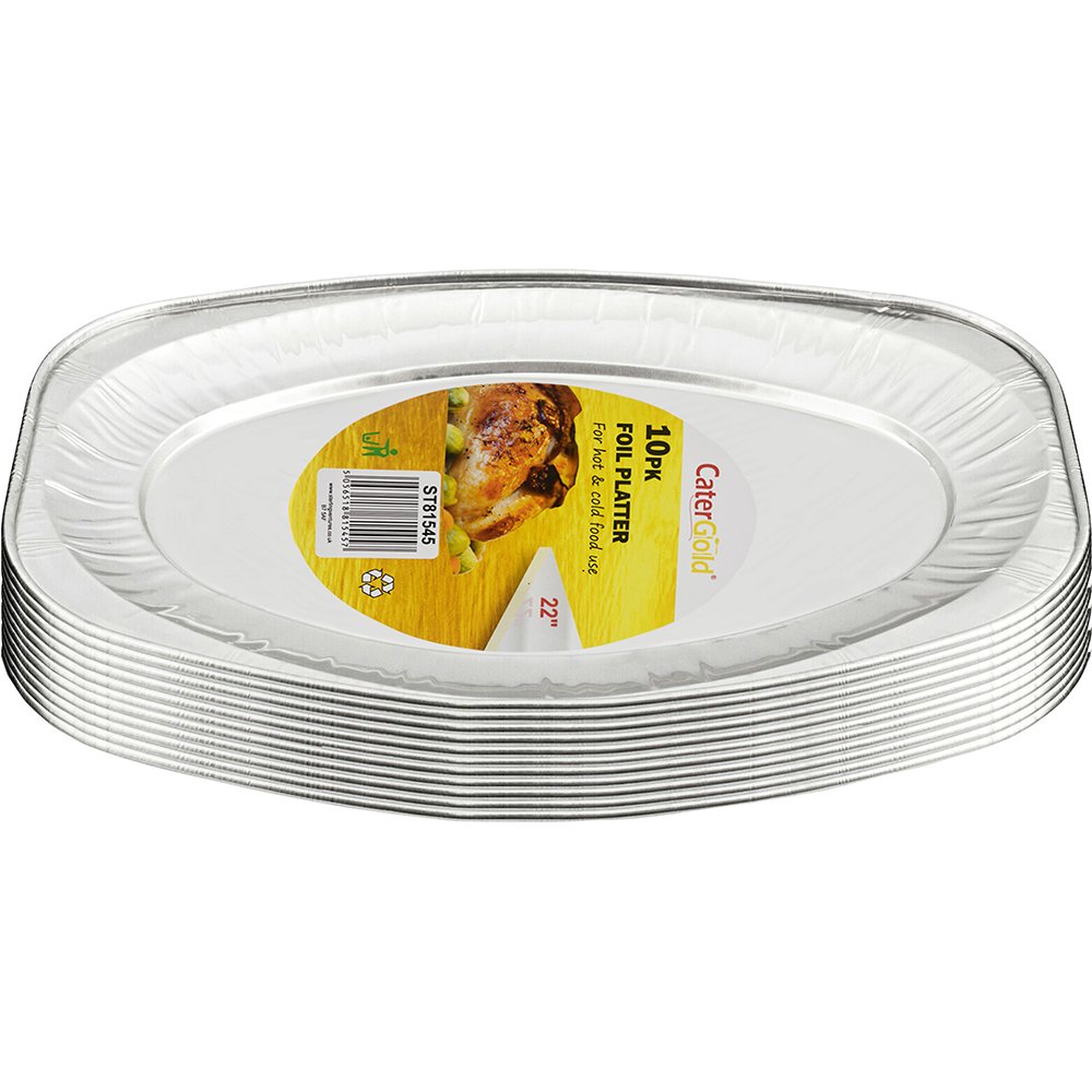 Heavy Duty Foil Platter 22