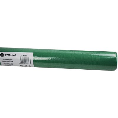 Banquetting 10M Table Roll Embossed Green