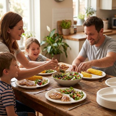 Compostable Bagasse Plate 10