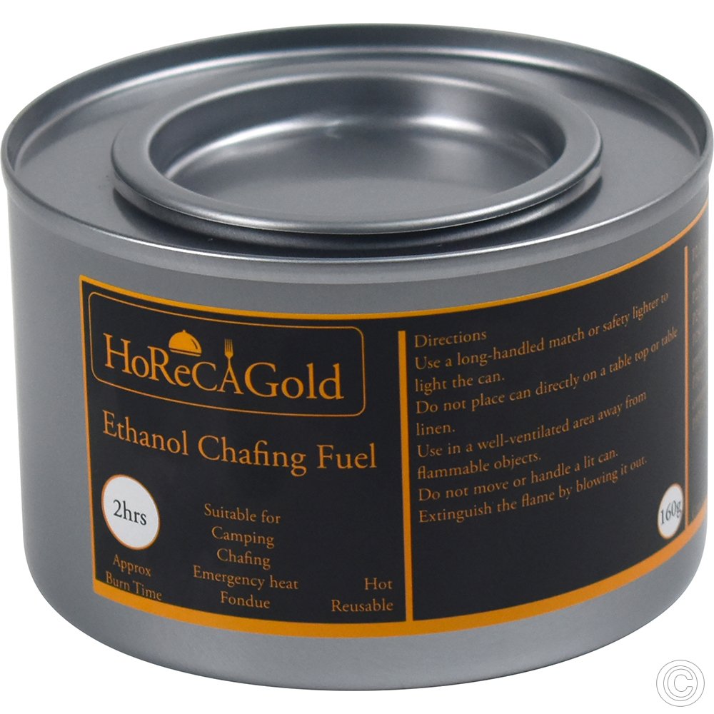 Ethanol Chafing Fuel 160g 12 Pack (2 hours)