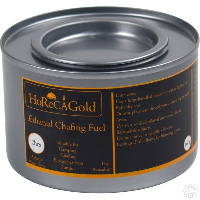 Ethanol Chafing Fuel 160g 12 Pack (2 hours)