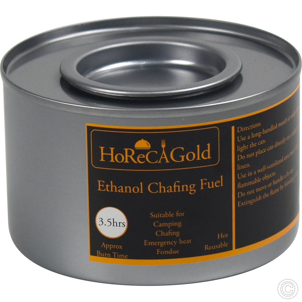 Ethanol Chafing Fuel 195g 12 Pack (3.5 hours)