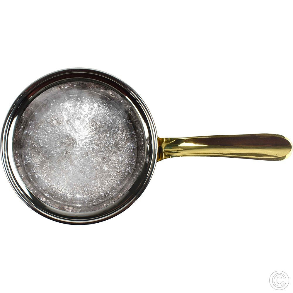 Copper Steel Sauce Pan W/Brass Handle No2 530 ml
