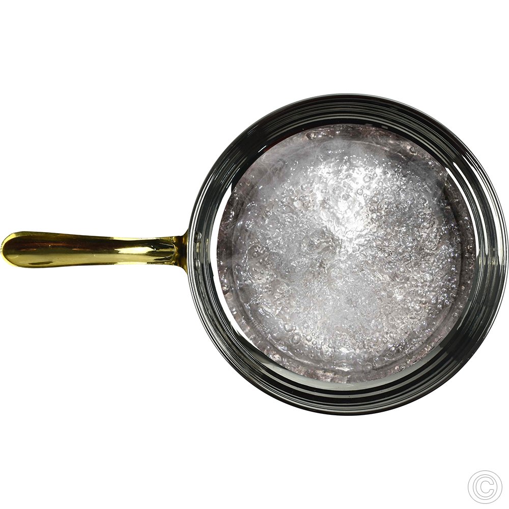 Copper Steel Fry Pan W/Brass Handle No3 850 ml