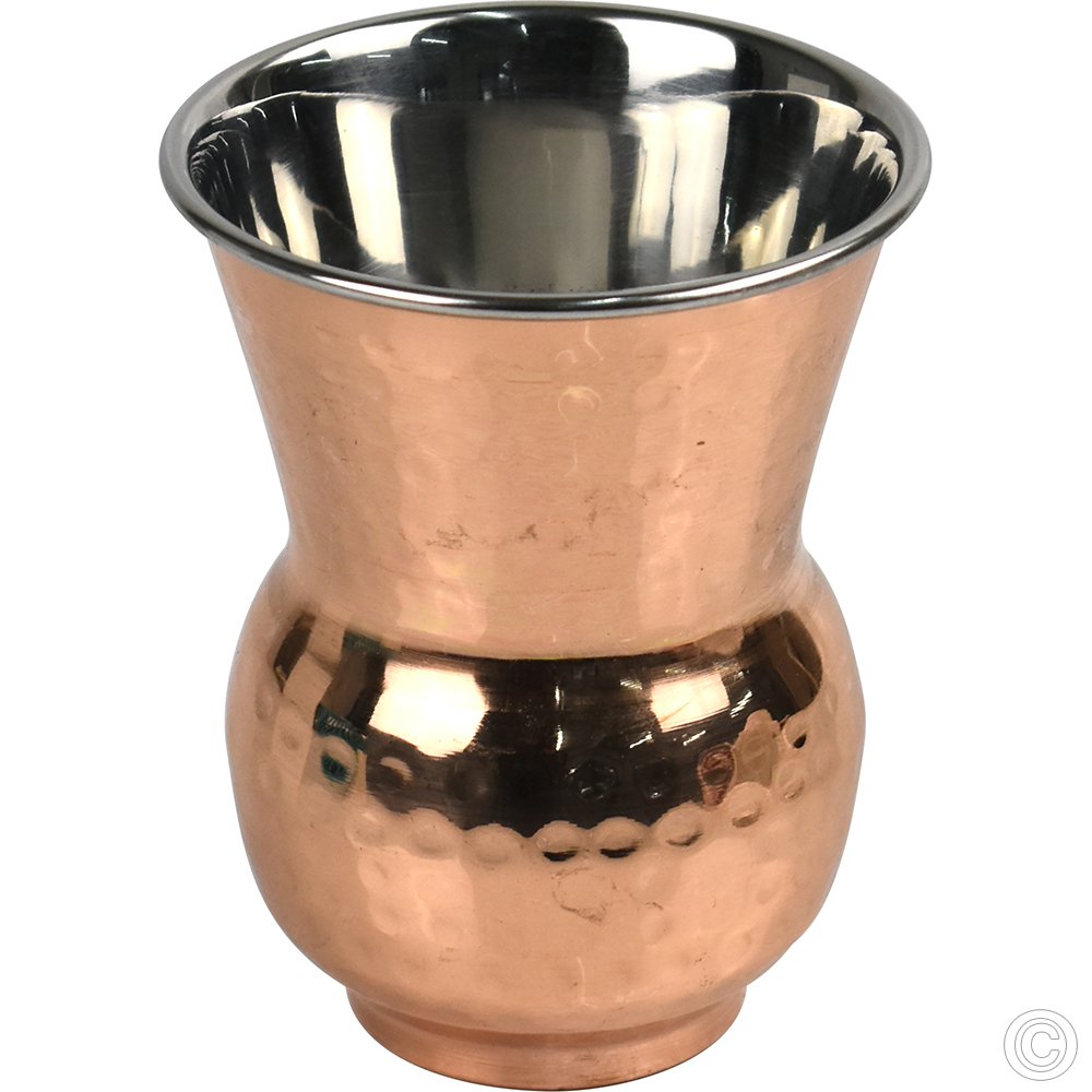 Copper Steel Matki Glass