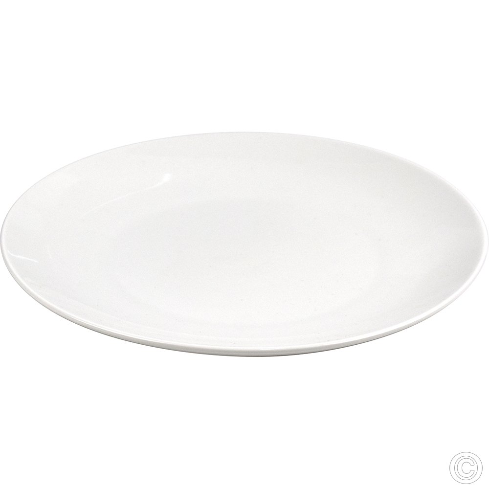 Porcelain Coupe Plate 260mm 10