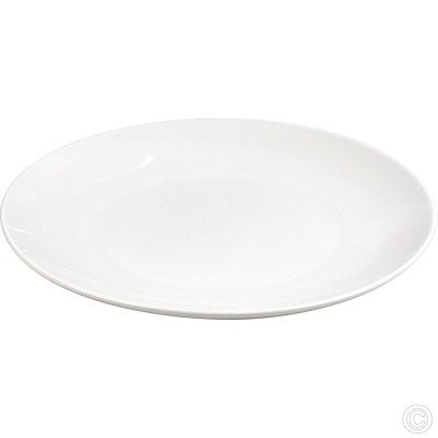 Porcelain Coupe Plate 260mm 10