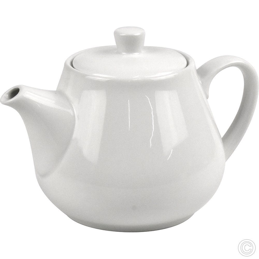 Porcelain Tea Pot 950ml White