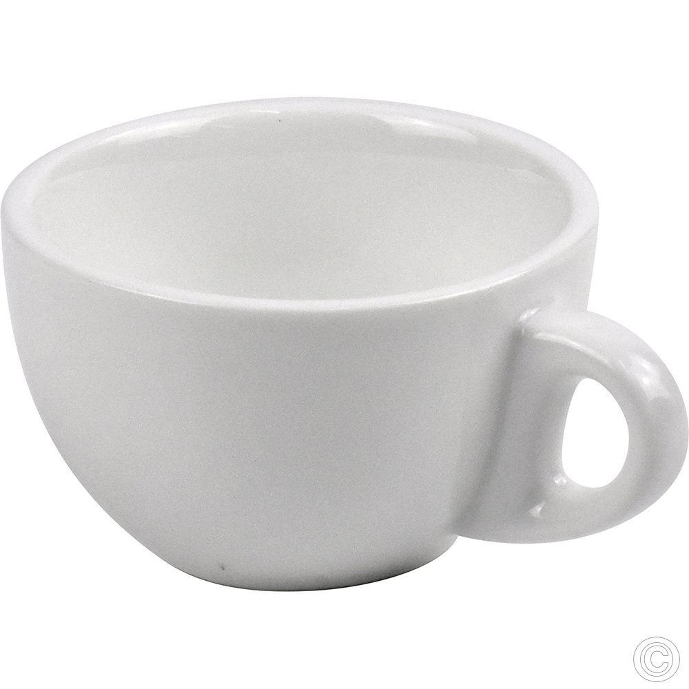Porcelain Cappuccino Cup 80ml 3oz White