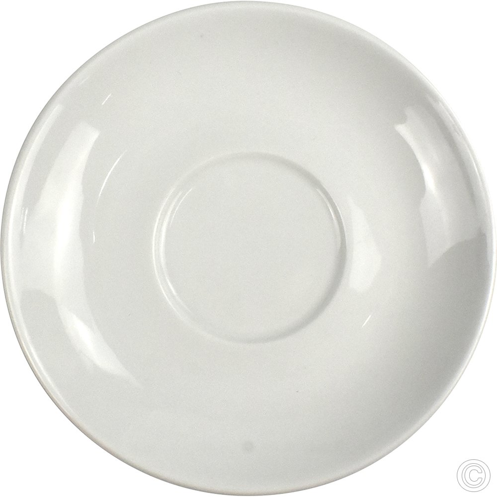 Porcelain Large Saucer 141mm White