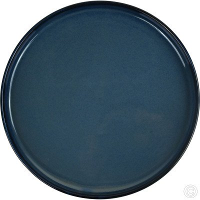 Porcelain Straight Edge Plate 260MM 10