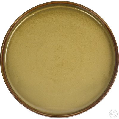 Porcelain Straight Edge Plate 280MM 11