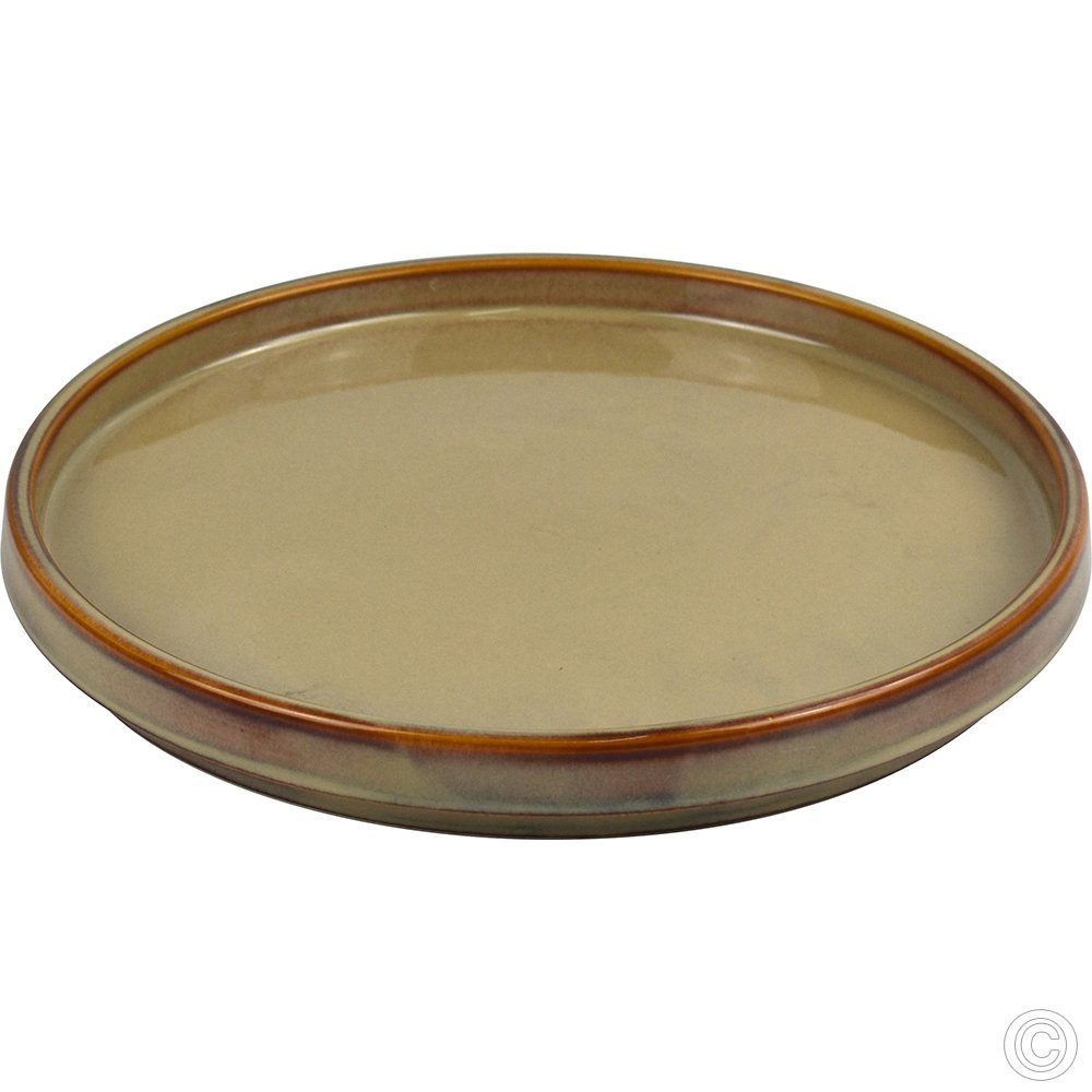 Porcelain Straight Edge Plate 280MM 11