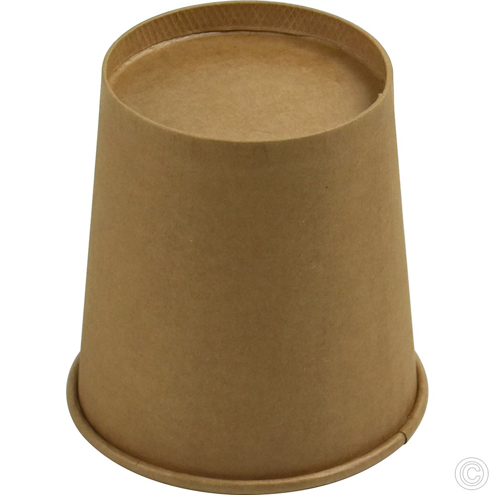 Microwavable Kraft Soup Cups With Lids 453ml (16oz) 25 Pack