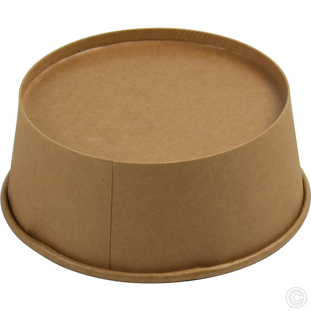Compostable Round Salad Bowl Kraft 750ml/26oz 50 Pack