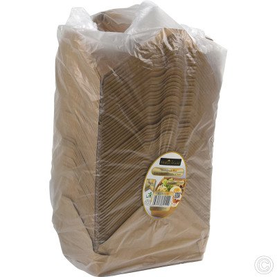 No.2 Kraft Snack Box Brown 1450ml/51oz 50 Pack