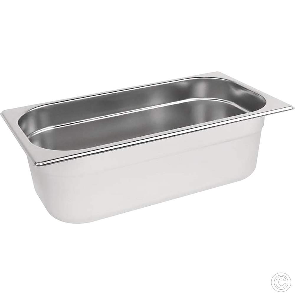 Stainless Steel Gastronorm 1/3 100mm Deep