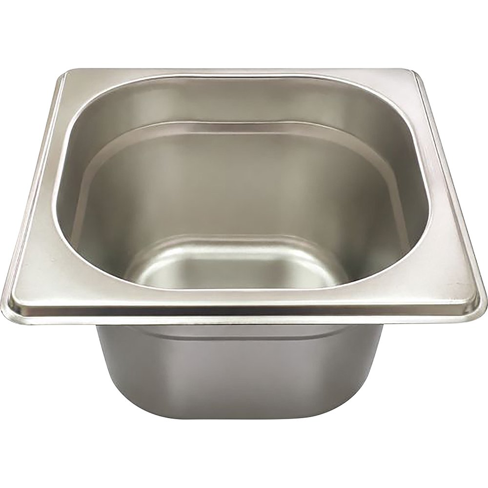 Stainless Steel Gastronorm 1/6 100mm Deep