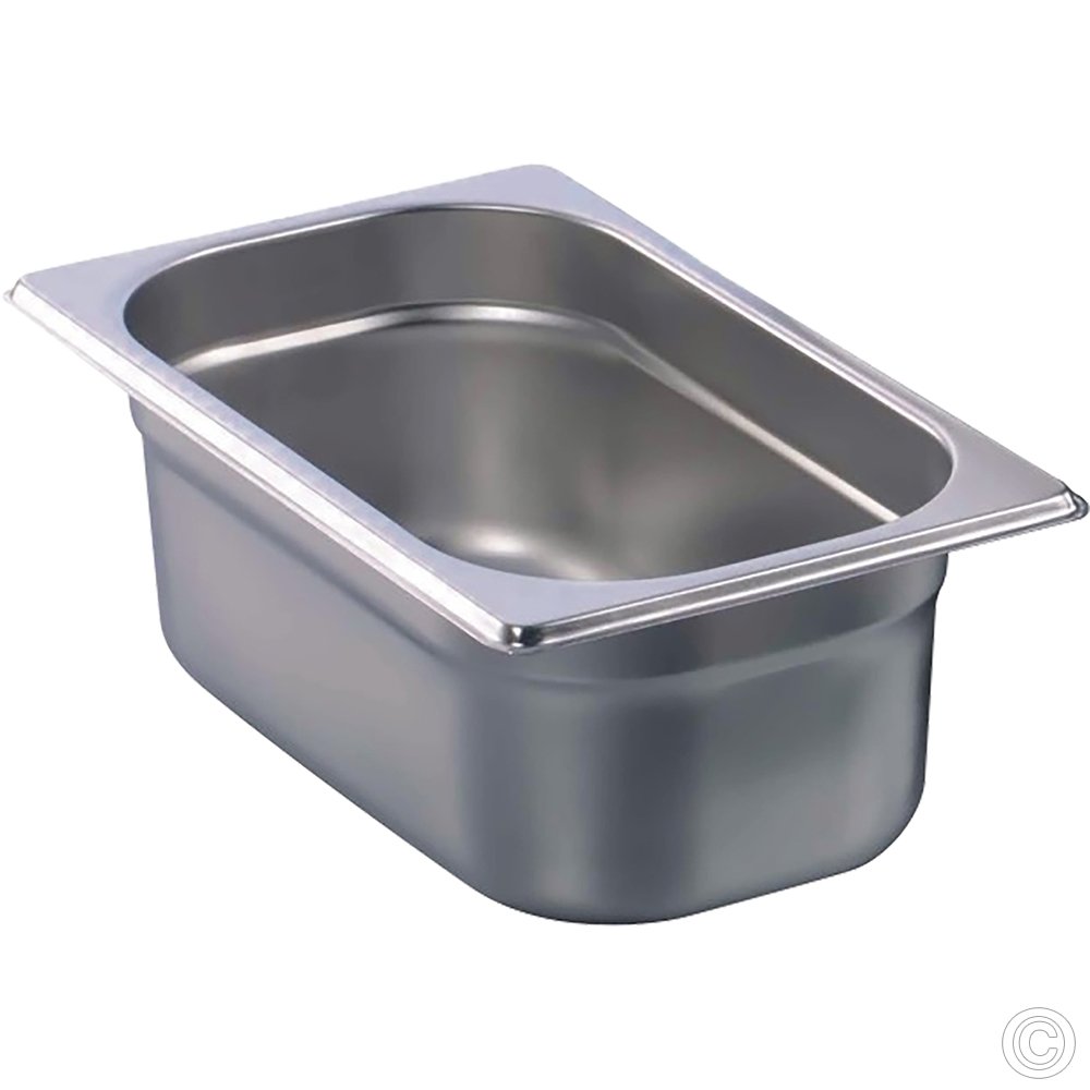 Stainless Steel Gastronorm 1/9 150mm Deep