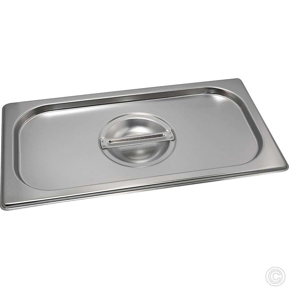 Stainless Steel Gastronorm Cover 1/3 176mm